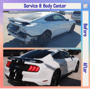 Paint matching results – collision repair Cypress TX